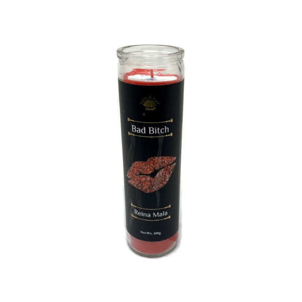 Shreyshti Candle Glass Jar Bad Bitch, Scented Approx 8" for spell, wiccan, pagan, rituals, reiki, religious, aroma therapy purposes - Image 2